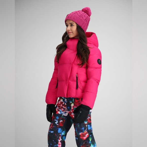 Obermeyer Youth Isla Puffer Ski Jacket. Size small/8. NWT! - Picture 3 of 6